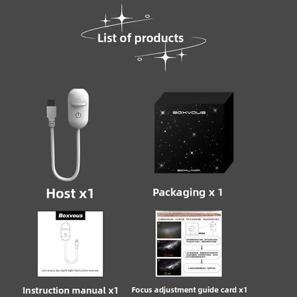 Lunara Mini Proyector de Estrellas USB